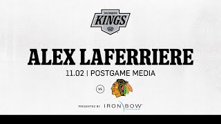 Forward Alex Laferriere  1102 LA Kings lose to Chicago Blackhawks [upl. by Ekal980]