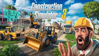 contraction simulator 3 ll part 1 ROAD CONSTRUCTION DEVELOPMENT AREA PREPARING THE JOB SITE [upl. by Elianore]