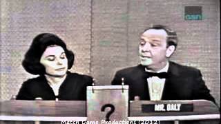 Whats My Line Charles Nelson Reilly Special Guest 1964 [upl. by Nesyaj]