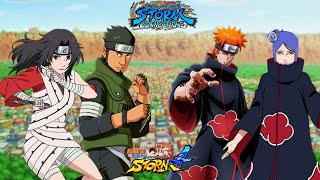 ASUMA amp KURENAI VS KONAN amp PAIN 🔥🔥 narutostormconnections [upl. by Mike]