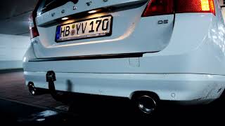 Straight Piped Volvo V70 D5 [upl. by Eniamreg63]