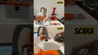 Linear Robot VS Scara Robot shorts diy design [upl. by Noram]