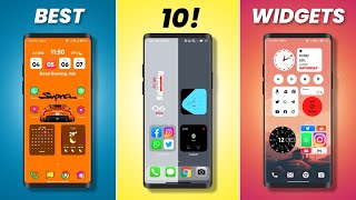 Top 10 New DHAANSU Widgets For Android 2024 Best KWGT Widget Packs 2024 Paid amp Free [upl. by Grefer]