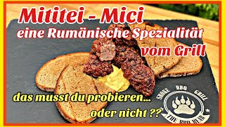 Rumänische Cevapcici vom Grill  Mititei  Mici [upl. by Fong]