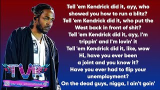 Kendrick Lamar x Peysoh x Hitta J3 x Young Threat  gnx Lyrics Video [upl. by Bible]