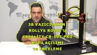 Creality cr 10s pro İnceleme Kutu Açılımı [upl. by Sexton707]