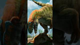 Alossauro vs Gigantoraptor dinosaur shorts animals explore curiosidades [upl. by Dotti]