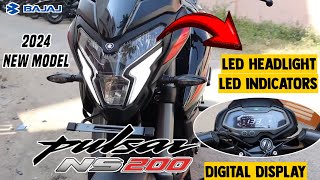 New Pulsar NS200 Launched💥Showroom வந்தாச்சு 2024 Bajaj Pulsar NS200 NextgenDetailed Review Tamil [upl. by Esinad]