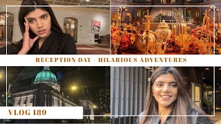 THE RECEPTION DAY  WATCH TILL THE END FOR OUR ADVENTURES  Vlog 189 [upl. by Zeidman872]