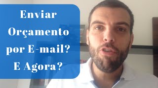 Enviar um OrcÌ§amento por e mail E Agora Thiago Concer [upl. by Diena]