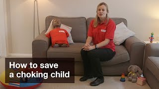 Child First Aid How to save a choking child [upl. by Anaud]