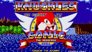 Knuckles the Echidna in Sonic the Hedgehog [upl. by Kedezihclem]