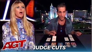 Max Major Mentalist BLOWS The Judges Away on AGT Judge Cuts [upl. by Ecirtnahc402]