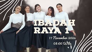 IBADAH RAYA I  MINGGU 17 NOVEMBER 2024 [upl. by Nylzzaj716]