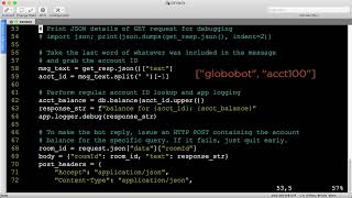 Pluralsight Sample  Demo Webhook Processing and Interactive Bot Testing [upl. by Eniron]