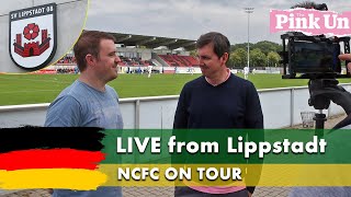 🇩🇪 Norwich City on tour LIVE from Lippstadt [upl. by Orion223]