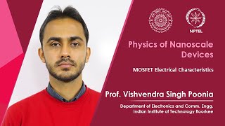 Lecture 38 MOSFET Electrical Characteristics [upl. by Heloise]