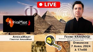 Live 7 Avril 2024 Fehmi Krasniqi avec AfricaMaat [upl. by Weig133]