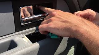 How to Remove Door Panels 2016 Ford F150 SuperCrew [upl. by Geanine]