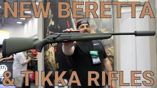 New Beretta BRX1 amp Tikka Rifles at NRAAM 2024 [upl. by Damour888]