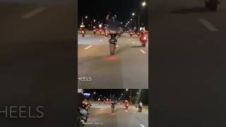 What Does Your City’s Bike Night Look Like motorcycle stunt wheelie bikelife viral viralvideo [upl. by Hadsall]