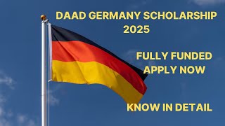 Get FULL Ride with DAAD Germany Scholarship  Apply Now [upl. by Nickerson977]