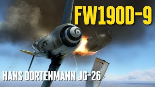 FW190D9  Hans Dortenmann Tribute Remastered  4K Ultrawide  Online Multiplayer [upl. by Anaitsirhc]