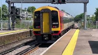 Trains at Basingstoke [upl. by Yrailih]