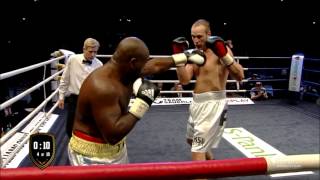 Robert Helenius vs Sherman Williams 10112012 [upl. by Aicetal626]