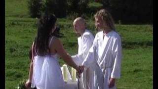 The Handfasting of Hannah amp dean pagan wedding Part 2 [upl. by Chappell]