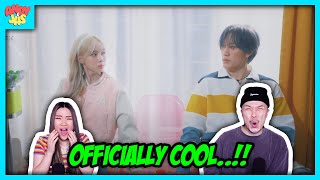 방예담 BANG YEDAM X 윈터 WINTER of aespa ‘Officially Cool’ Official MV  REACTION [upl. by Irab64]