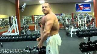 Marc Lobliner 11612 Posing Update During Prep  Tiger Fitness [upl. by Walcott]