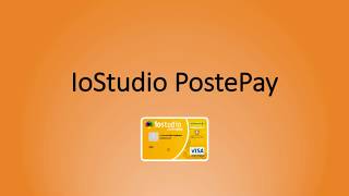 IoStudio PostePay  tutte le informazioni [upl. by Zonda]