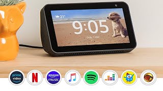 Echo Show 5 Smart Speaker com tela de 55quot e Alexa Cor Preta [upl. by Yelnek]