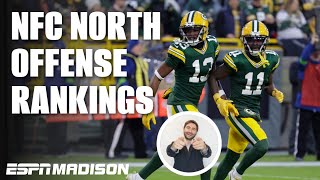 WHERE THE GREEN BAY PACKERS OFFENSE RANKS IN NFC NORTH [upl. by Lednar]