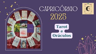 🎉 CAPRICÓRNIO LEITURA DO ANO 2025  Tarot e Oráculos 🎉 O Melhor que Deseja Surgir Através de Você 🎉 [upl. by Voletta559]