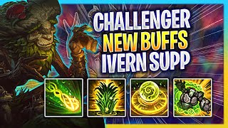 LEARN HOW TO PLAY IVERN SUPPORT LIKE A PRO  🔥NEW BUFFS🔥 Challenger Plays Ivern Support vs Nautilus [upl. by Panta]