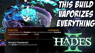 Completely Busted OP Build  Poseidon Double Moonshot Hades 2 Early Access Lets Play [upl. by Herrera660]