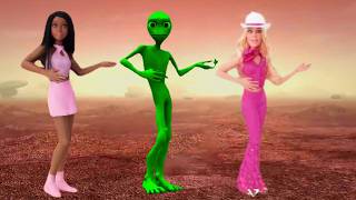 Dame tu Cosita Vs Barbie in Pink Western Outfit and Mattel Barbie [upl. by Hcirdeirf]