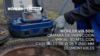 Cámara de Inspección Wöhler VIS 500 [upl. by Gil379]