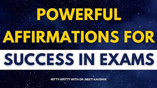 Positive Affirmations For Success in Exams Do it At Night [upl. by Ransom818]