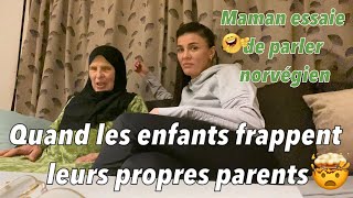 Maman essaie de parler norvégien 🤣 Je suis choqué de ce que ma mère ma dit 🥺 😢 [upl. by Molton]