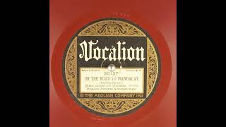 On the Road to Mandalay  John Charles Thomas with Vocalion Orchestra [upl. by Sobel]