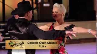 UCWDC Worlds 2014  Couples Open  Polka [upl. by Ethbinium]