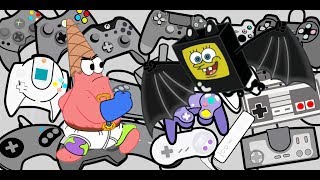 Video Games Portrayed by Spongebob [upl. by Keese]