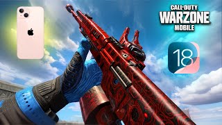 WARZONE MOBILE ON iPHONE 13 mini 🔥 [upl. by Jerusalem285]