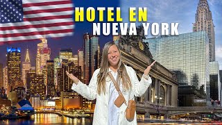 MI PRIMERA VEZ EN UN HOTEL DE NUEVA YORK 🇺🇸😱 [upl. by Cazzie]