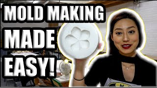 How to make the EASIEST plaster mold [upl. by Babbette]