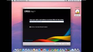 How To Install Microsoft Office 2011 in Mac OSx 10 7 5 [upl. by Alleram881]