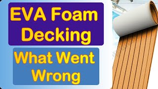 EVA Foam Teak Decking – I have a problem with caulking after two years [upl. by Lowson426]